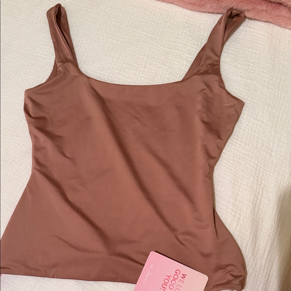 Rust Brown Sleeveless Top Hello Molly